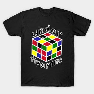 Under Five Nine Magic Cube design T-Shirt